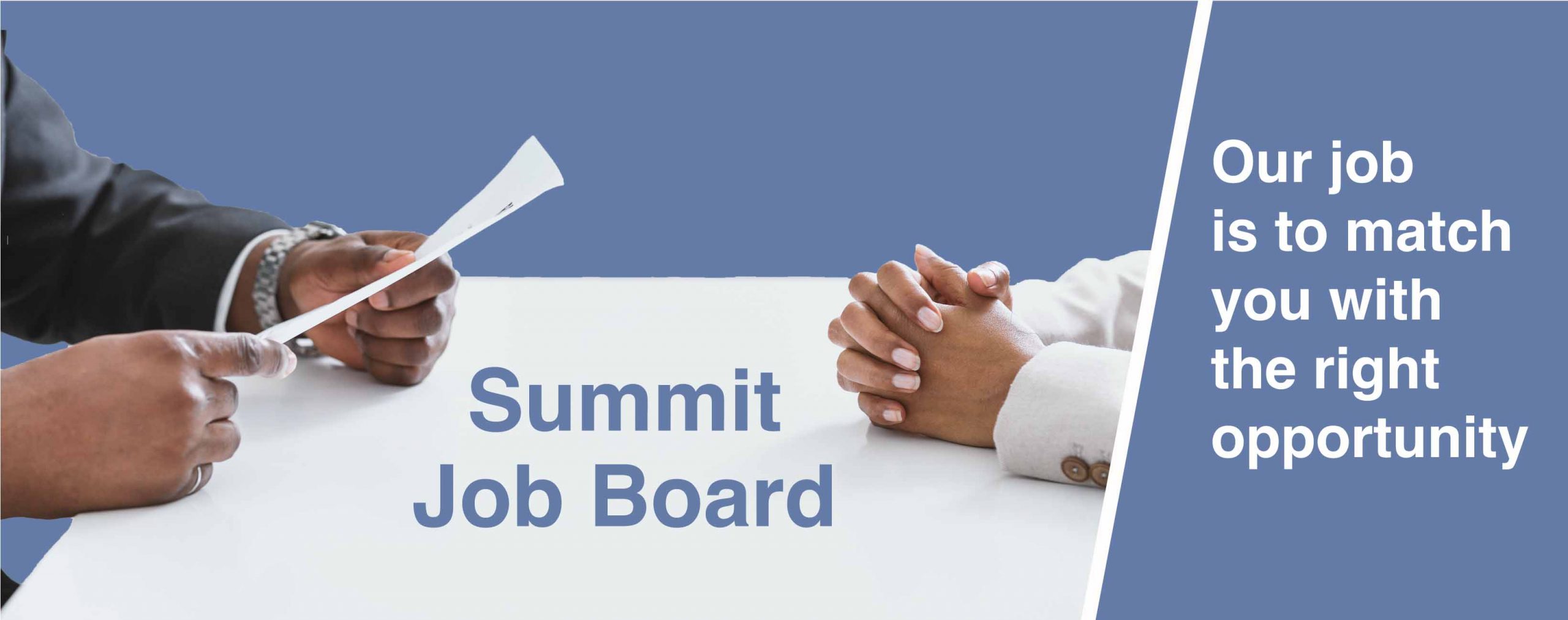 Job Board, Summit Recruitment &amp; Search